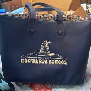 Blue Harry Potter Loungefly Tote Used